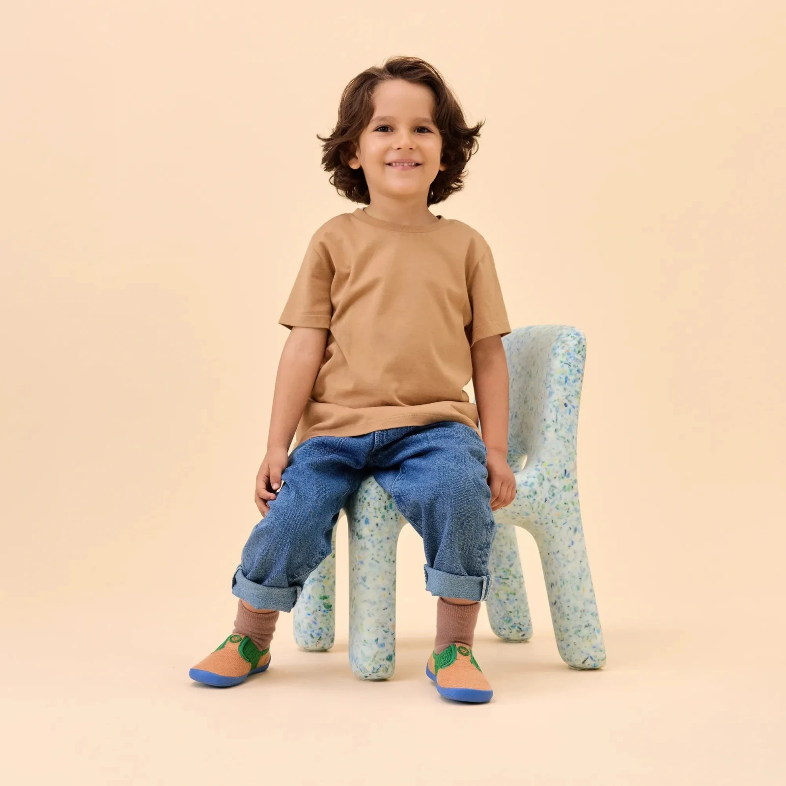 Домашняя обувь Affenzahn Dreamy Райская птица — коричневый, фото 13