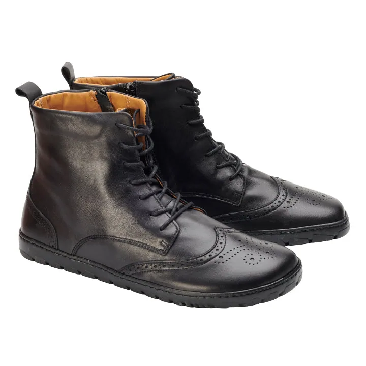 Ботинки для женщин и мужчин ZAQQ QUINTIC Brogue Black (чёрный цвет) — фото 1 из 4
