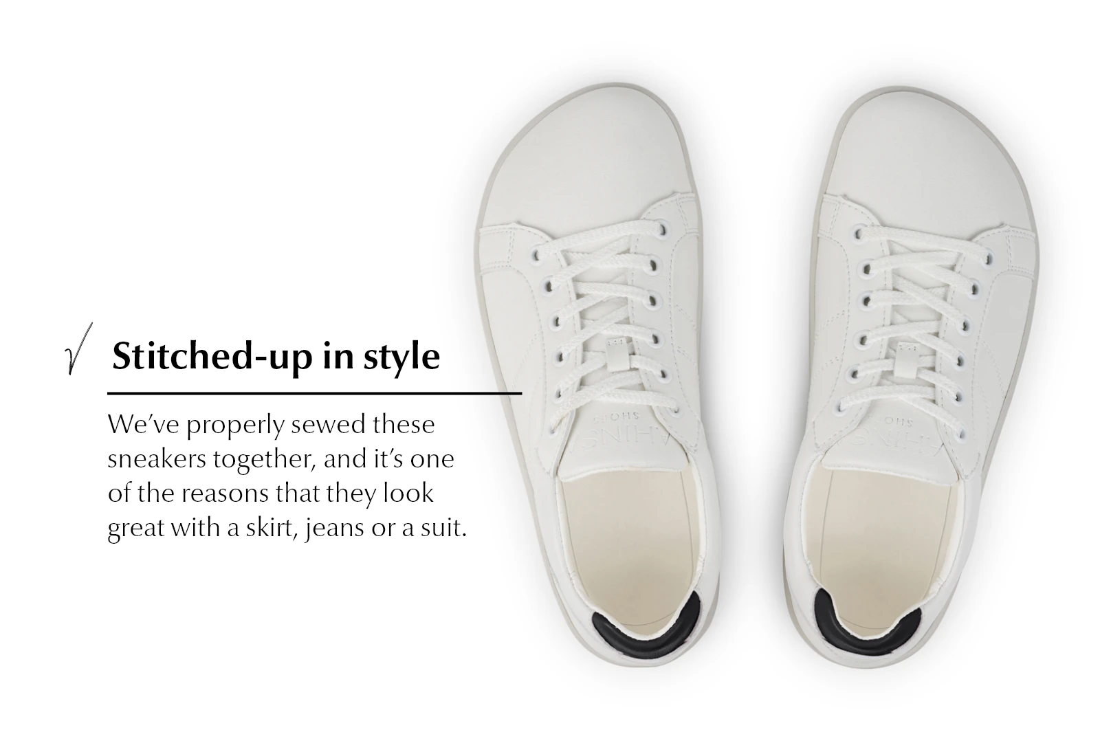 Кроссовки Ahinsa Pura Play Barefoot — чёрный, фото 4