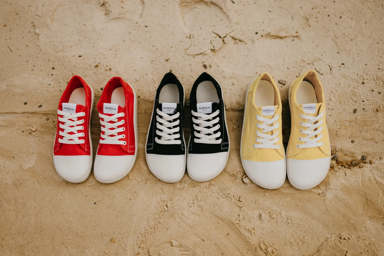 Кроссовки Ahinsa Street Hemp Barefoot — горчичный, фото 14