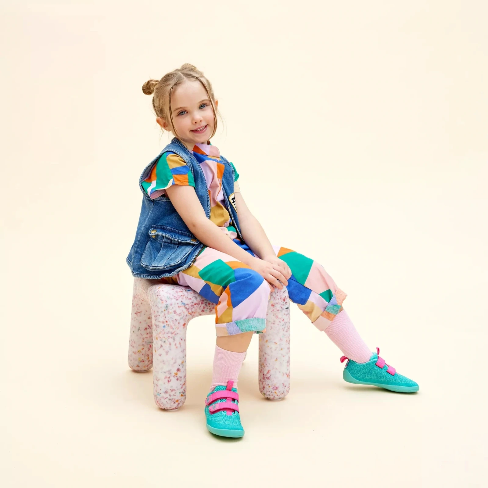 Полуботинки Affenzahn Happy Сова — бирюзовый, фото 2