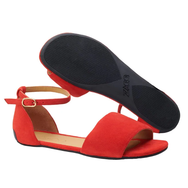 Женские сандалии ZAQQ TEQA Red (красный цвет), фото 2