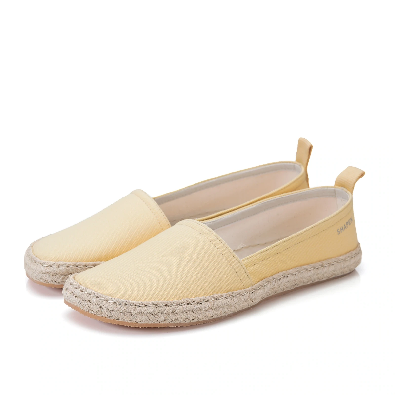 Босоногие слипоны Shapen PLAYA — жёлтый (веганское исполнение), фото 4